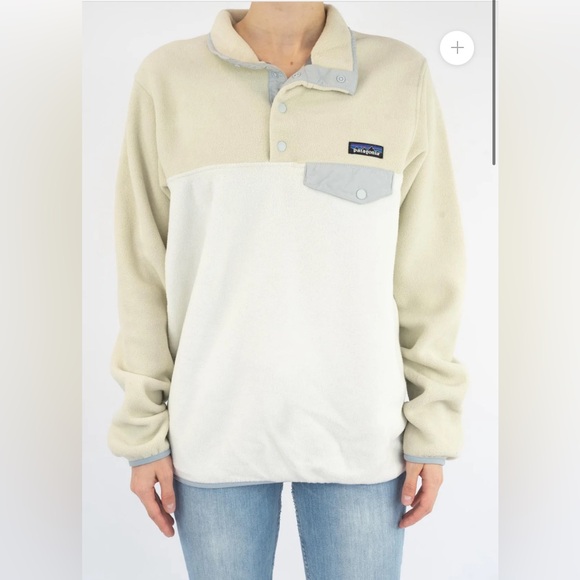 Patagonia Jackets & Blazers - Patagonia Synchilla Colorblock Cream Large